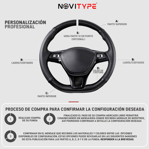 Fxpt Funda Volante Clr Sentra Versa Xtrail 2018-24 Piel