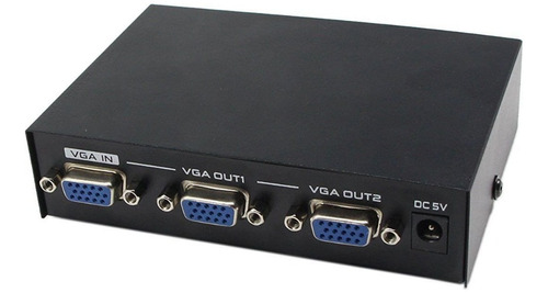 Vga Splitter 2 Salidas 200 Mhz Multiplicador Divisor Monitor