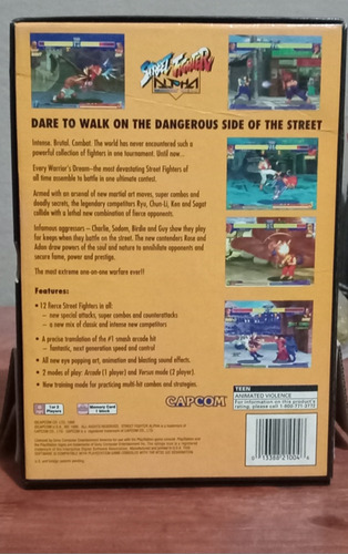 Street Fighter Alpha Juego Original Playstation (Reacondicionado)
