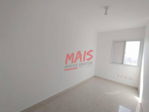 Apartamento Com Vista Livre E Lazer Completo, 3 Dormitórios Para Alugar, 118 M² - Aparecida - Santos/sp - Ap5876