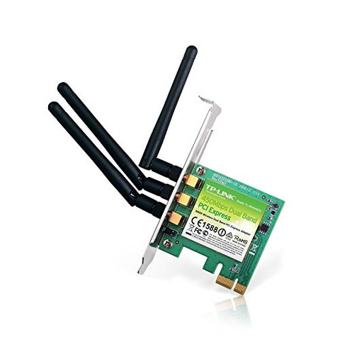 Adaptador Tp-link Wireless N900 De Doble Banda Pci-express (