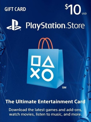 Psn Playstation Store Card U$s 10
