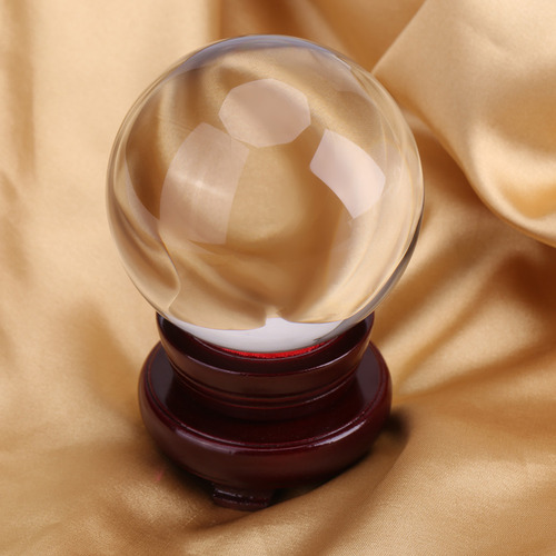 Bola De Cristal De Cuarzo Artificial Clear Sphere Transparen
