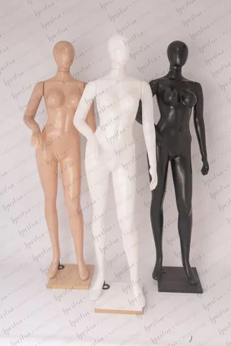 Maniquí hombre recto sin base talle 40 plástico - Maniquies Agustin