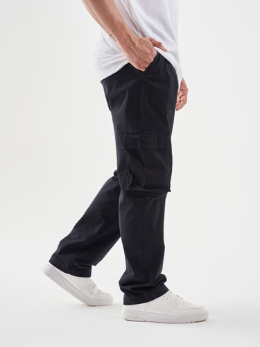 Pantalon De Gabardina Cargo Recto Marca El Don Modelo Eliseo