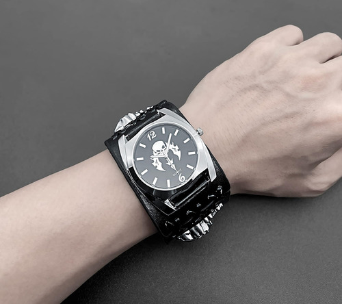 Gogarama Reloj De Pulsera Para Hombre Con Números De Pesadil