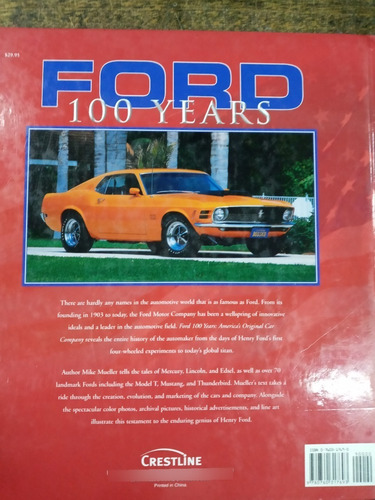 Imagen 2 de 7 de Ford 100 Years * America Original Car Company * Mike Mueller