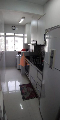 Imagem 5 de 15 de Apartamento Com 2 Dormitórios À Venda, 50 M² Por R$ 380.000,00 - Chácara Califórnia - São Paulo/sp - Av3781