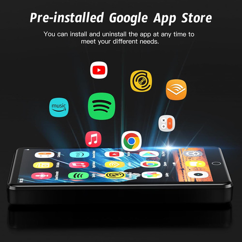 80gb Mp3 Player With Wifi And Bluetooth, 4.02 Android Mp...