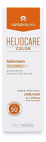 Heliocare Color Gelcream Light Spf 50/1.7 Fl Oz