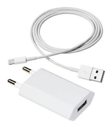 Carregador + Cabo Usb 1m Para iPhone  11 12 13 14 Turbo 5w