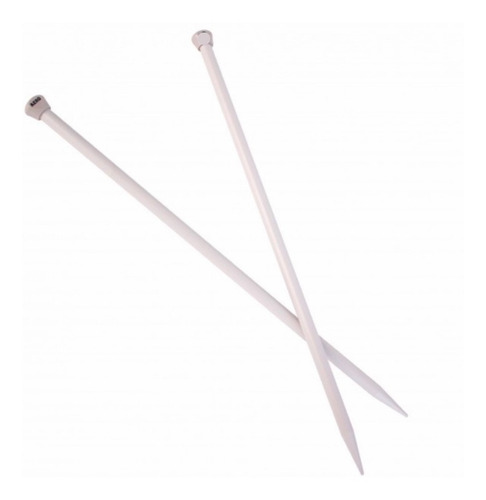 Imagen 2 de 2 de Palillos Rectos Para Tejer Aero 35 Cm Nª3.0