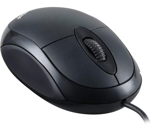 Mouse Optico Usb Lite Series 800dpi Fortrek Oml-101 U Unica Cor Preto Preto