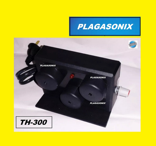 Imagen 4 de 10 de Repelente Ultrasonico Alacranes Th-300 Trifonico 300 M2.