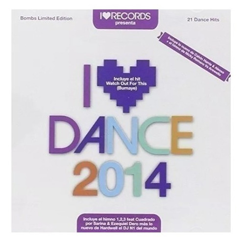 I Love Dance 2014 Cd