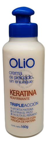 Olio Crema De Peinar Triple Acción S/enjuague Keratina X160g