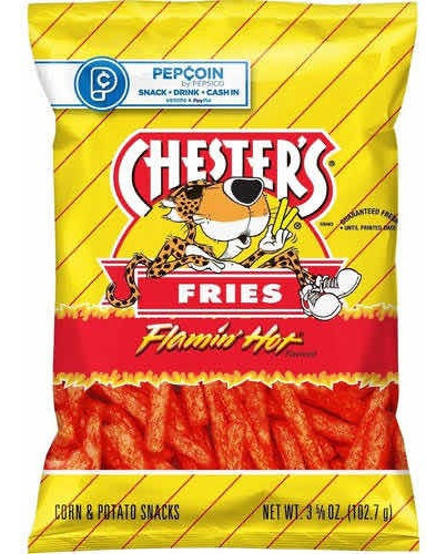 Chester Fries Flamin Hot 102.7 G