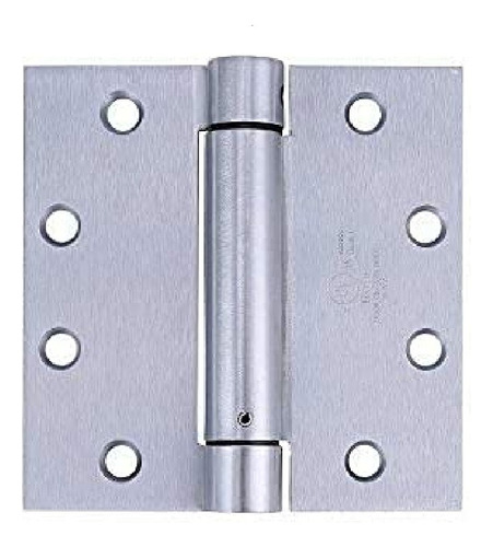 Bisagra 4.5x4.5 C/resorte Cromado Satinado