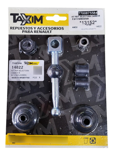 Kit Reparacion Selectora Renault 9 11 19 Clio Megane Kangoo 