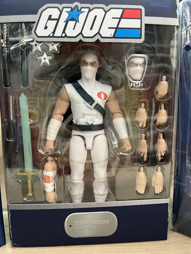 Super7 G.i. Joe Ultimates! Wave 3-storm Shadow Action Figure