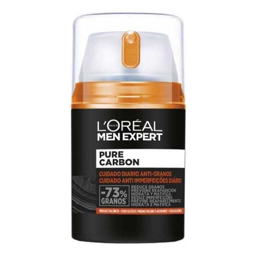 Creme Loreal Pure Carbon - Hidratante Diário Men Expert 50ml