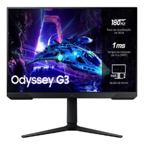 Monitor Samsung Odyssey G3 27' Led Va Full Hd 165 Hz Hdmi/dp Preto