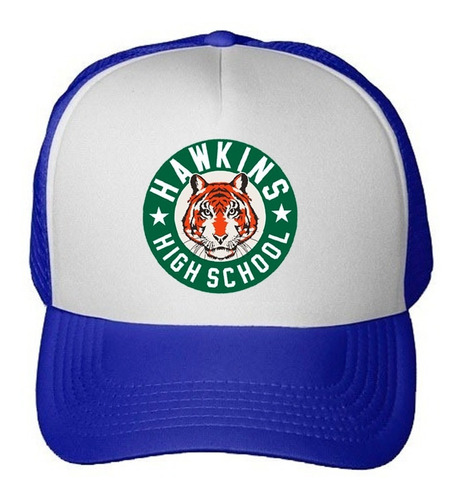 Gorra Jockey Logo Stranger Things Hawkins School 