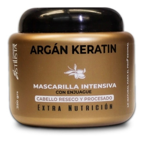 Mascarilla Hidratante Intensiva Argan Keratin Estilista