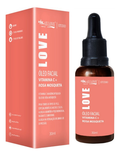 Aceite Facial Vitamina C + Rosa Mosqueta Antiage Antiarrugas