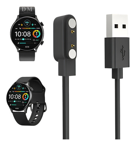 Cabo Carregador Usb Haylou Solar Plus Ls16 Rt3 60cm Cor Preto