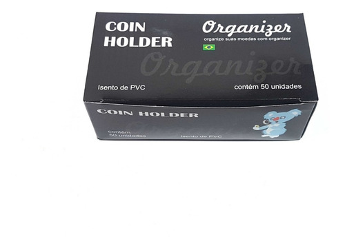 Imagem 6 de 6 de 6 Caixas De 50 Coin Holder Cada - Para Moedas Coleção