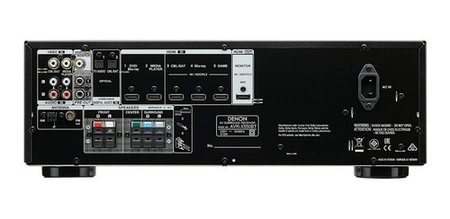 Receiver Receptor Bluetooth Denon Avr-x550bt Hdmi 4k 130wx2
