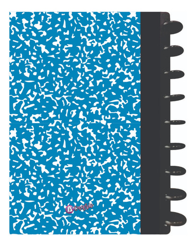 Cuaderno Discos T/frances 80hjs 105grs Pastadura 2 Separador Composition Azul