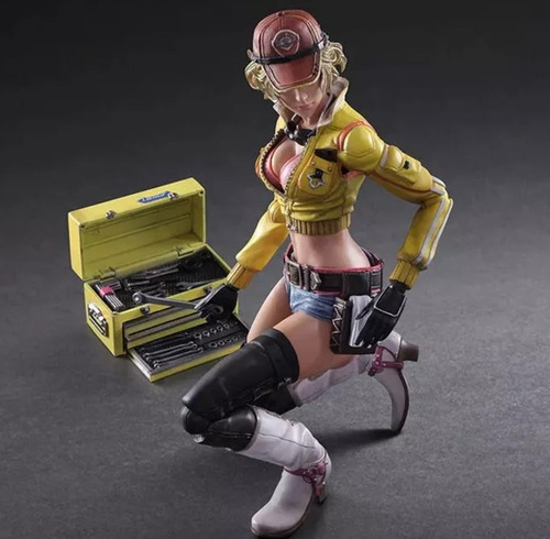 Figura Cindy Aurum Final Fantasy 27 Cm Articulada