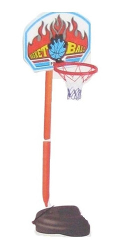 Tablero De Basket+ Base+ Malla + Pelota Niños Navidad Regalo