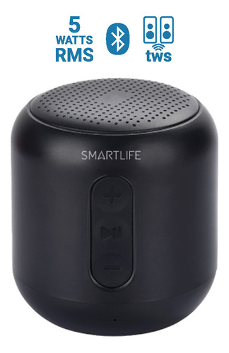 Parlante Bluetooth Smartlife 5w Portátil Manos Libres Negro