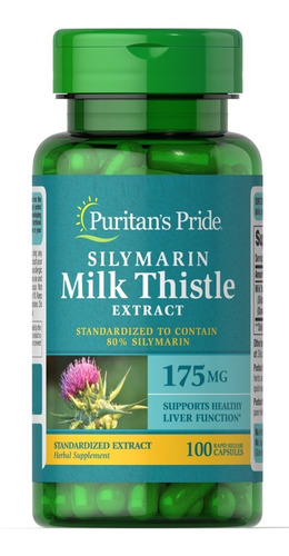 Puritan's Pride | Milk Thistle Standardized | 175mg | 100cap