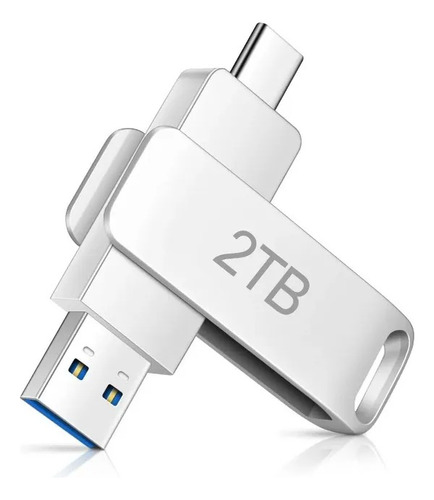 2 Tb De Alta Velocidade 3.0 2 Em 1 Tipo C E Unidade Flash Us