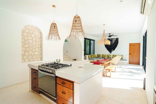 Increíble Casa De 3 Recamaras Con Piscina Privada En Holistika, Tulum.