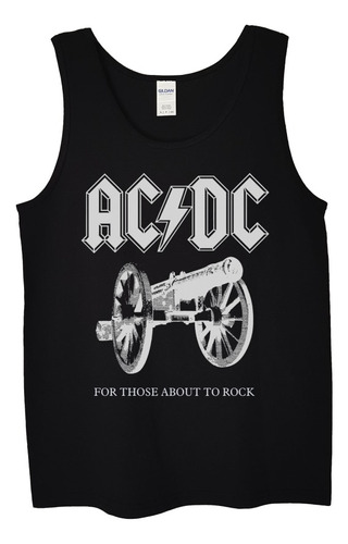 Polera Musculosa Acdc For Those About To Ro Rock Abominatron