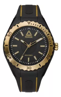 Reloj Reebok Blk Col Caballero Silicón Negro