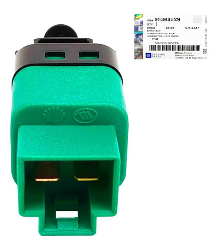 Imagen 2 de 10 de Interruptor Pedal Freno Optra 2008 2009 2010 Desing Original