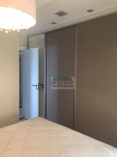 Imagem 14 de 26 de Apartamento Mobiliado Com 3 Dormitórios À Venda, 88 M² Por R$ 580.000 - Ponta Negra - Manaus/am - Ap3268