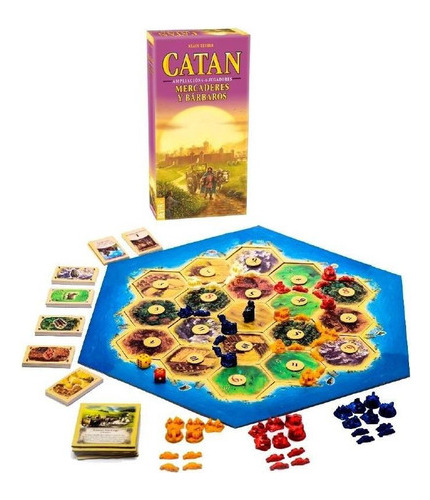 Catan Mercaderes Y Barbaros Expansion 5-6 Jugadores