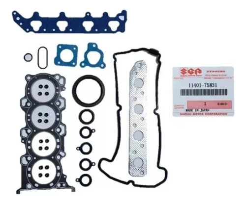 Kit Juego Empacaduras Suzuki Wagon R L4 1.2 1999