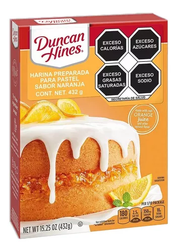 Harina Para Pastel De Naranja Duncan Hines