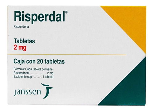 Risperdal 2mg Tableta Con 20