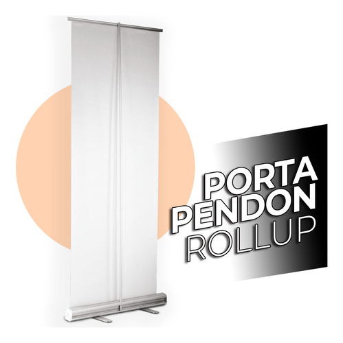 Porta Pendon Tipo Rollup 85cm X 2mts Con Bolsito - Caracas