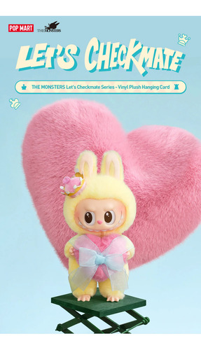 Pop Mart Labubu Lets Checkmate / Corazon