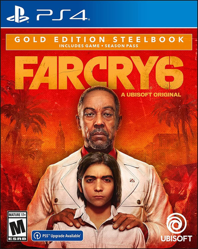 Videojuego Ubisoft Far Cry 6 Playstation 4 Gold Steelbook Ed